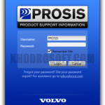 نرم افزار VOLVO PROSIS