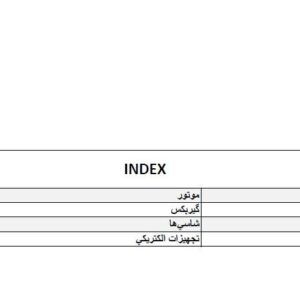 کاتالوگ شماره فنی قطعات لیفان x60