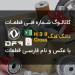 کاتالوگ و لیست شماره فنی قطعات دانگ فنگ اچ 30 کراس – DONGFENG H30 CROSS PARTS NUMBER LIST & CATALOG