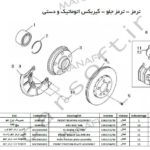 شماره فنی ترمز جلو برلیانس h330