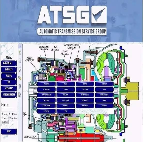 ATSG راهنمای تعمیرات گیربکس های اتوماتیک