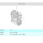 کاتالوگ شماره فنی قطعات رنو تندر 90 ال 90 ایران خودرو پارس خودرو
