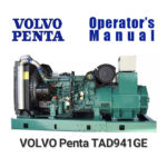 کتابچه اصلی سرویس و اپراتوری موتور دیزل ژنراتور ولوو پنتا مدل VOLVO PENTA TAD941GE