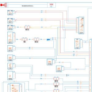 نقشه سیم کشی برق ایسیو ECU MAP تندر ال 90