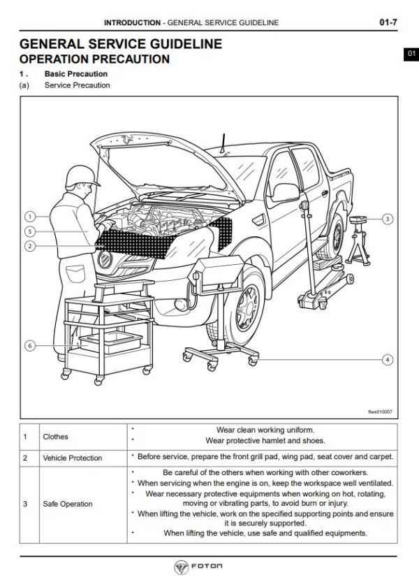 راهنمای سرویس عیب یابی و تعمیرات فوتون تونلند کامینز ISF 2.8 + نقشه مدارهای الکتریکی FOTON Tunland Service Repair Manual all Cummins ISF 2.8