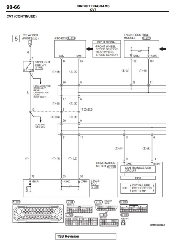 راهنمای تعمیرات و نقشه سیم کشی میتسوبیشی میراژ 2014 2015 MITSUBISHI MIRAGE Repair Manual