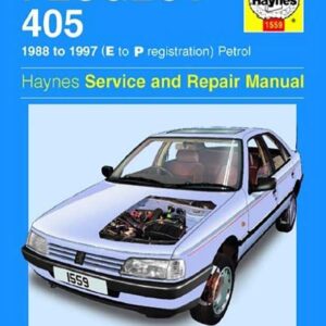 PDF کتاب انگلیسی راهنمای تعمیرات و سرویس پژو 405 | PEUGEOT 405 Petrol Service and Repair Manual