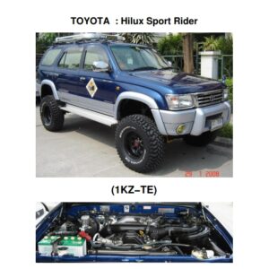 راهنمای الکتریکی و نقشه های سیم کشی برق خودروی تویوتا تایگر ۲۰۰۱ - Toyota Hilux Sport Rider Tiger 1KZ-TE Electrical Wiring Diagram Manual 2001 2002