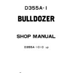 PDF راهنمای تعمیرات بولدوزر کوماتسو – KOMATSU BULLDOZER D355A-1 WORKSHOP SERVICE REPAIR MANUAL