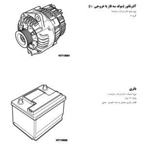 PDF راهنمای تعمیرات و عیب یابی قطعات الکتریکی پژو 405 | PEUGEOT 405 ELECTRICAL PARTS REPAIR MANUAL