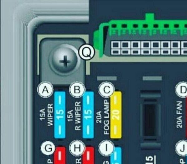 PDF فارسی راهنمای جعبه فیوز خودروی پراید 131 - 132 - 141 - SAIPA PRIDE FUSE BOX MANUAL