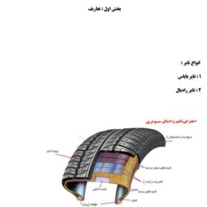 PDF فارسی راهنمای بررسی و تشخیص سلامت و ایرادهای تایر خودرو